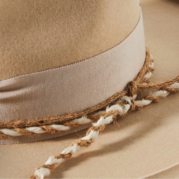 Free People Olin Wylder Cashmere Wide Brim Hat